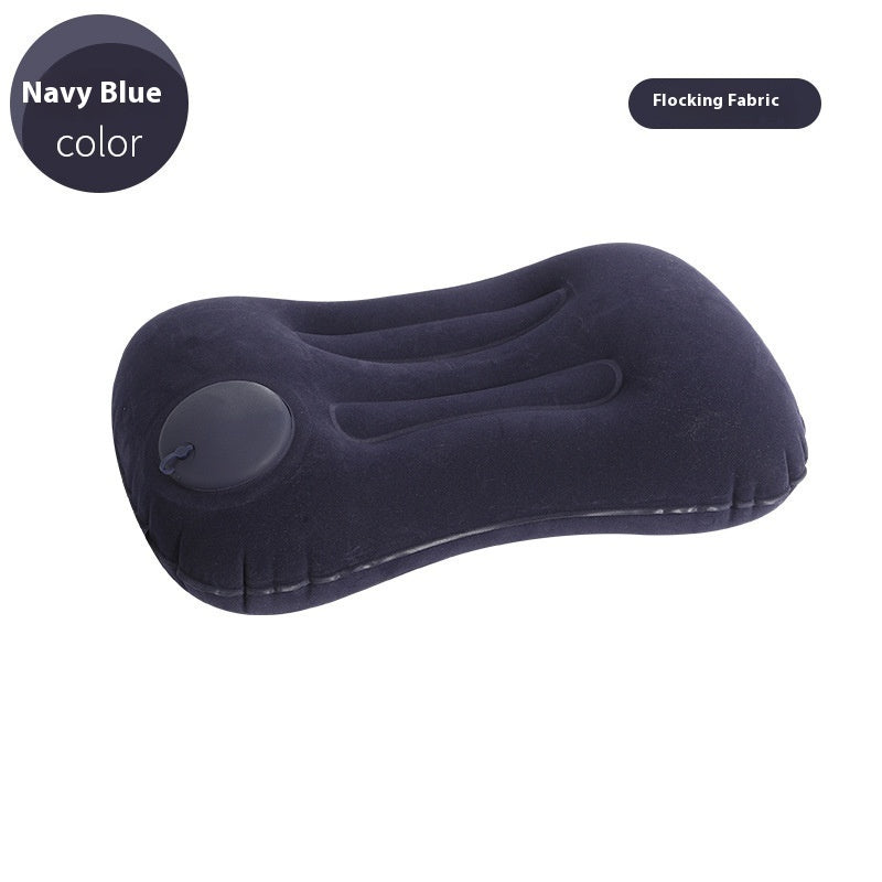 Travel Portable Press Inflatable Pillow