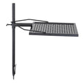 Swivel Campfire Grill, Fire Pit Grill Grate Over Fire Pits, Heavy Duty Steel Grill Grates, 360Adjustable Open Fire Outdoor Cooking Equipment, Portable Camp Fire Racks For Camping Outdoor BBQ