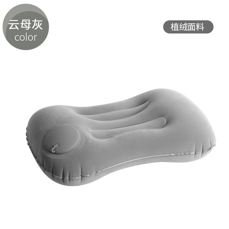 Travel Portable Press Inflatable Pillow